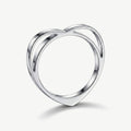 Anello a Cuore Astratto