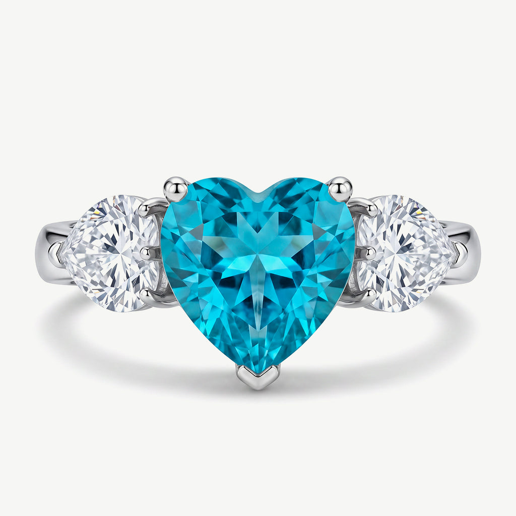 Anello Trilogy con Cuori