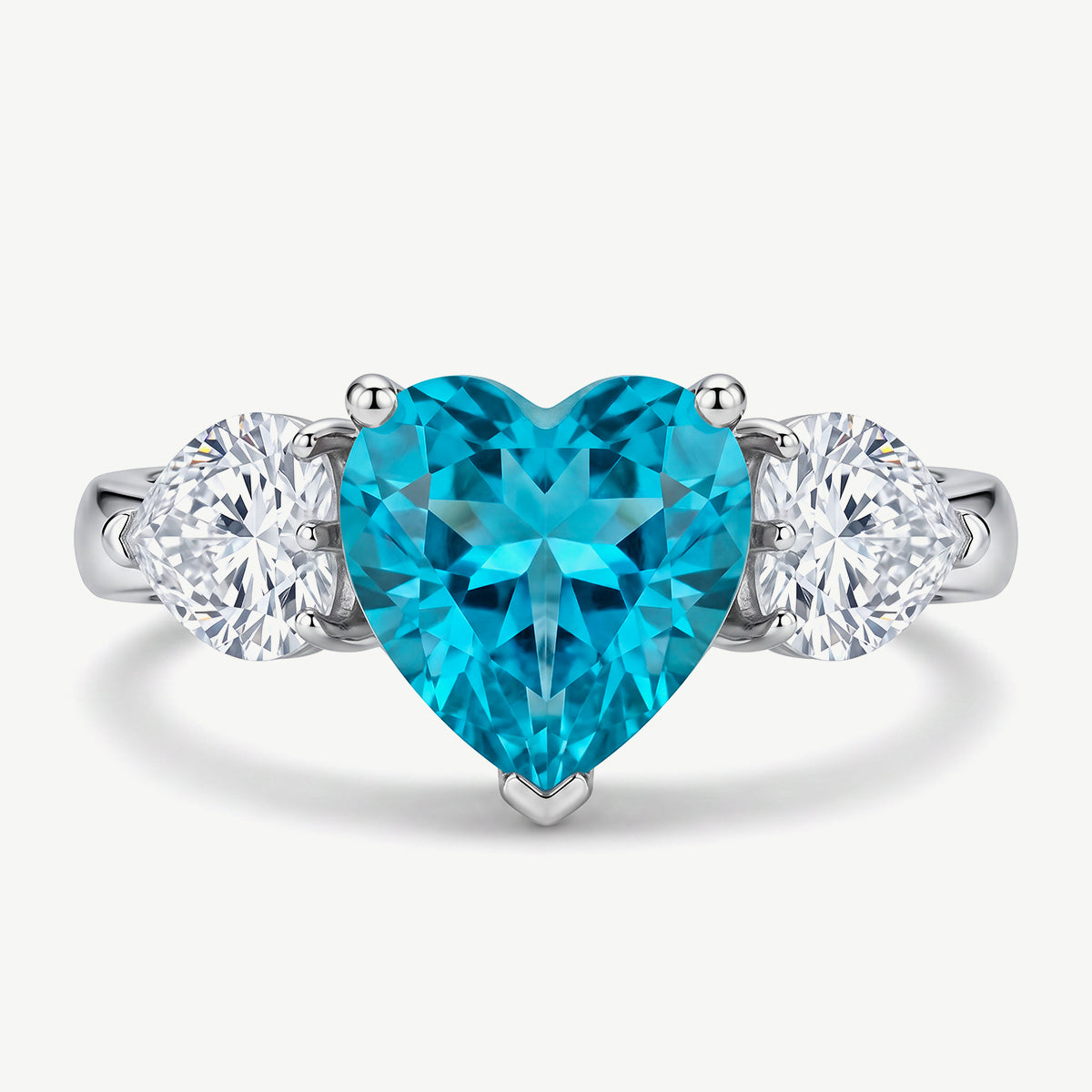 Anello Trilogy con Cuori