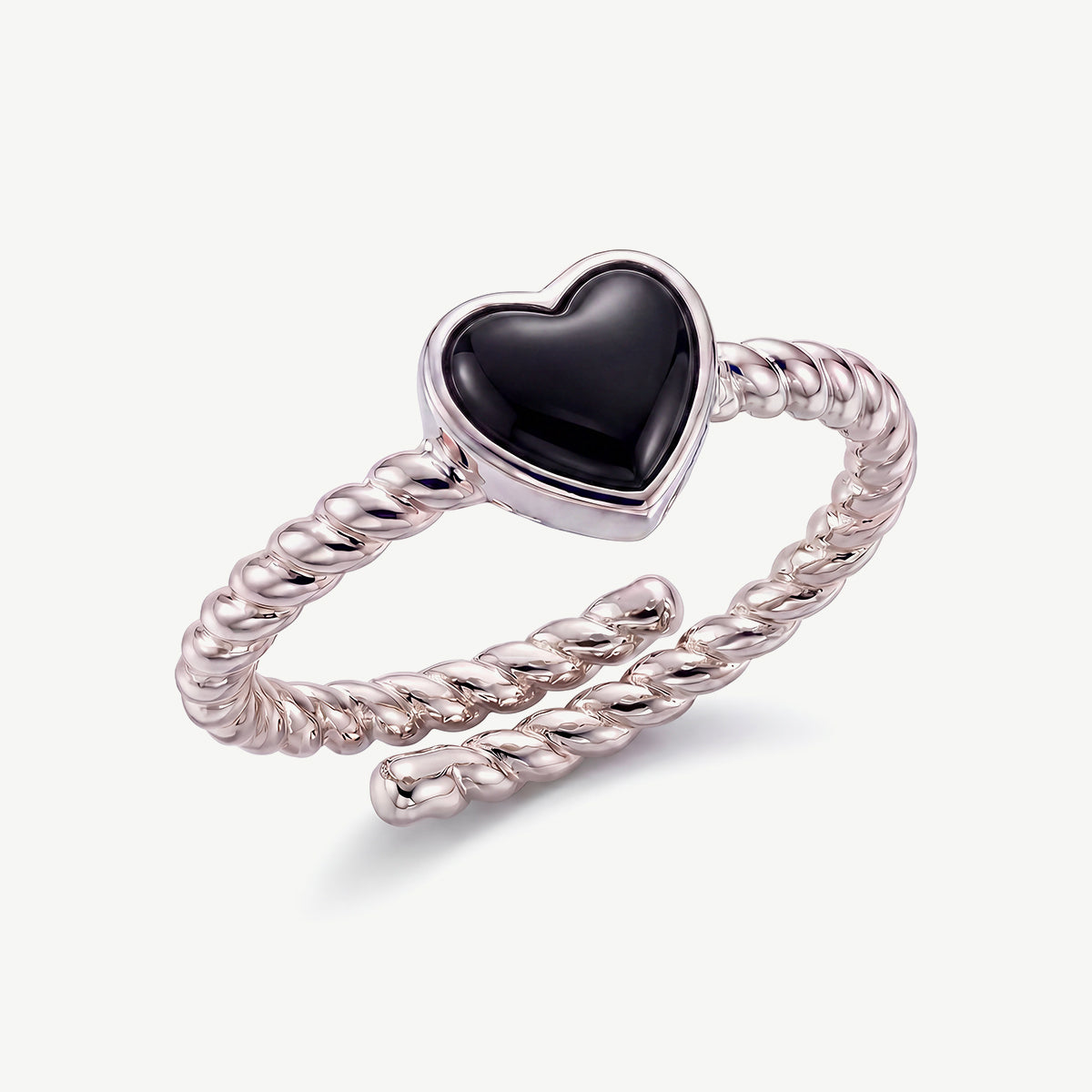 Anello Solitario con Cuore