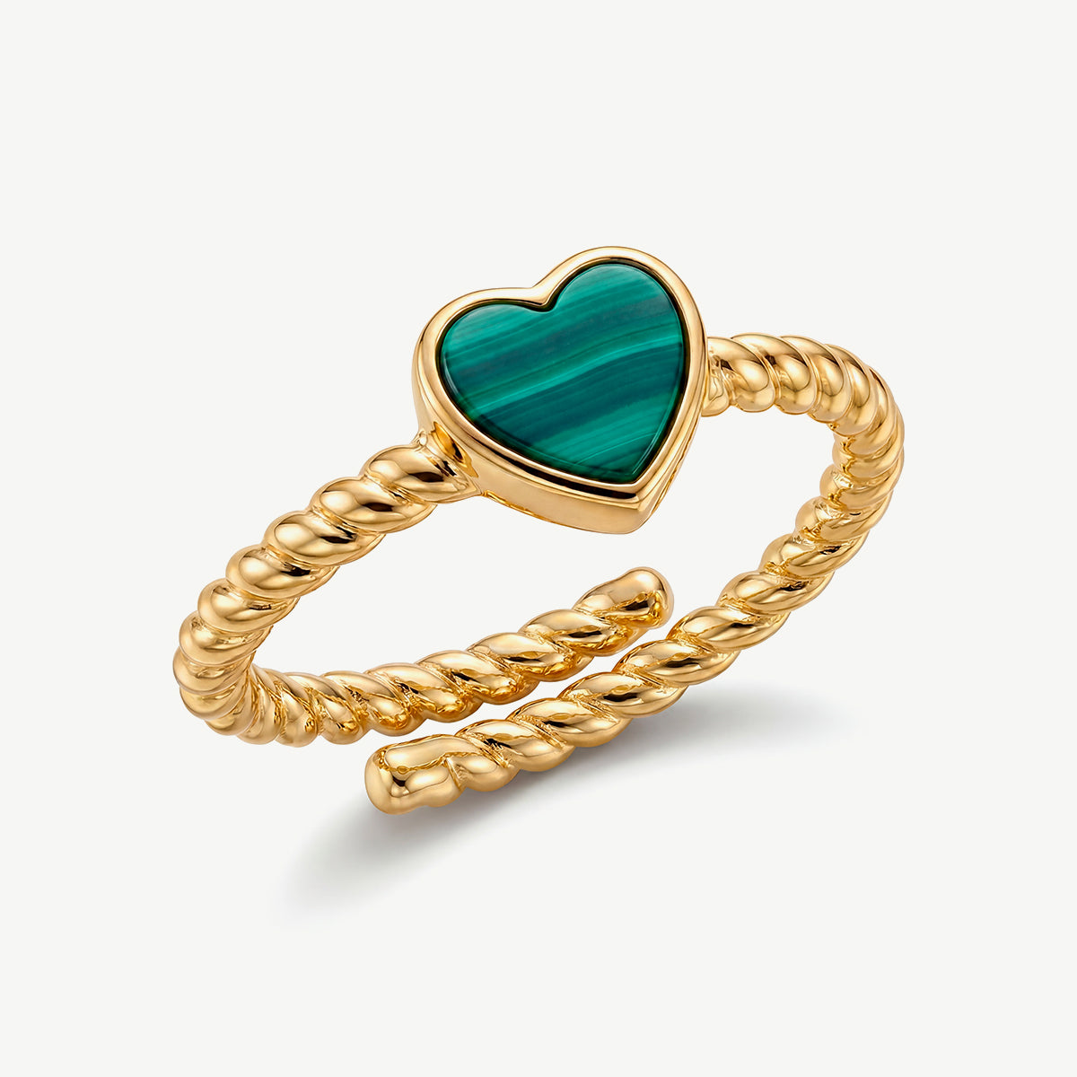 Anello Solitario con Cuore