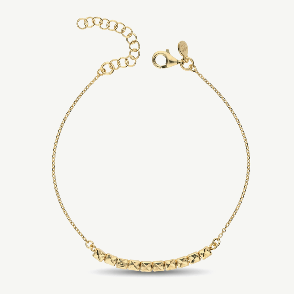 Bracciale con Elementi Geometrici