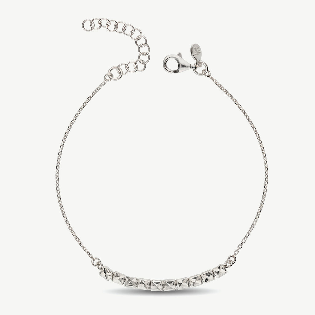 Bracciale con Elementi Geometrici