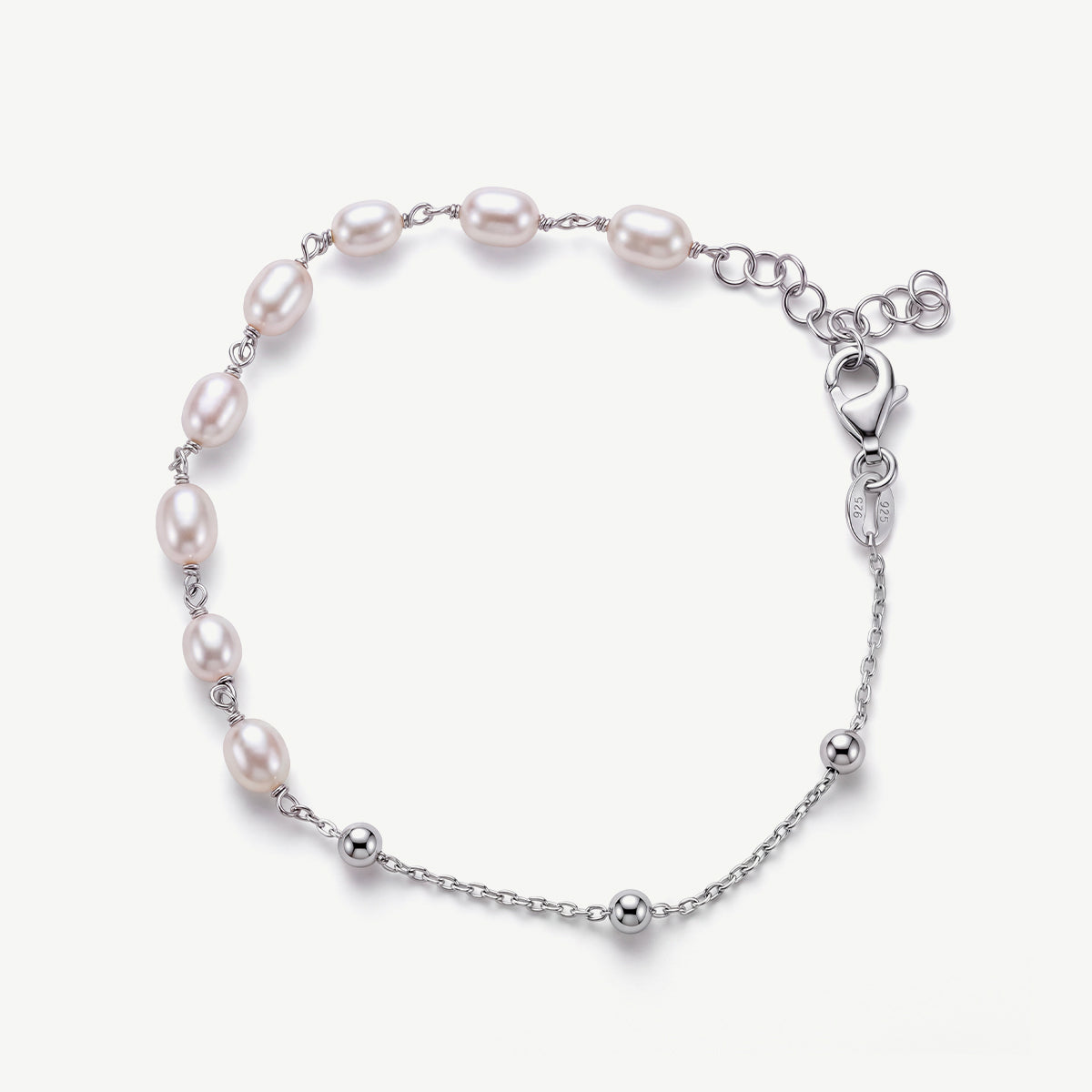 Bracciale con Perle e Sfere
