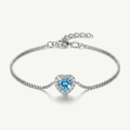 Bracciale con Cuore Punto Luce