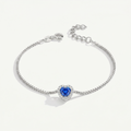 Bracciale con Cuore Punto Luce