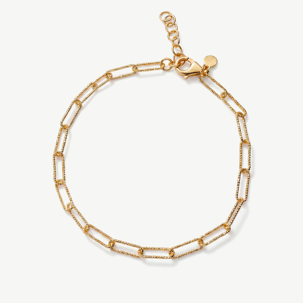 Bracciale a Catena Zigrinato