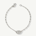 Bracciale con Ciondolo con Maglia Marina