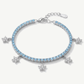 Bracciale Tennis con Ciondoli a Stella