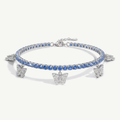 Bracciale Tennis con Ciondoli a Farfalla