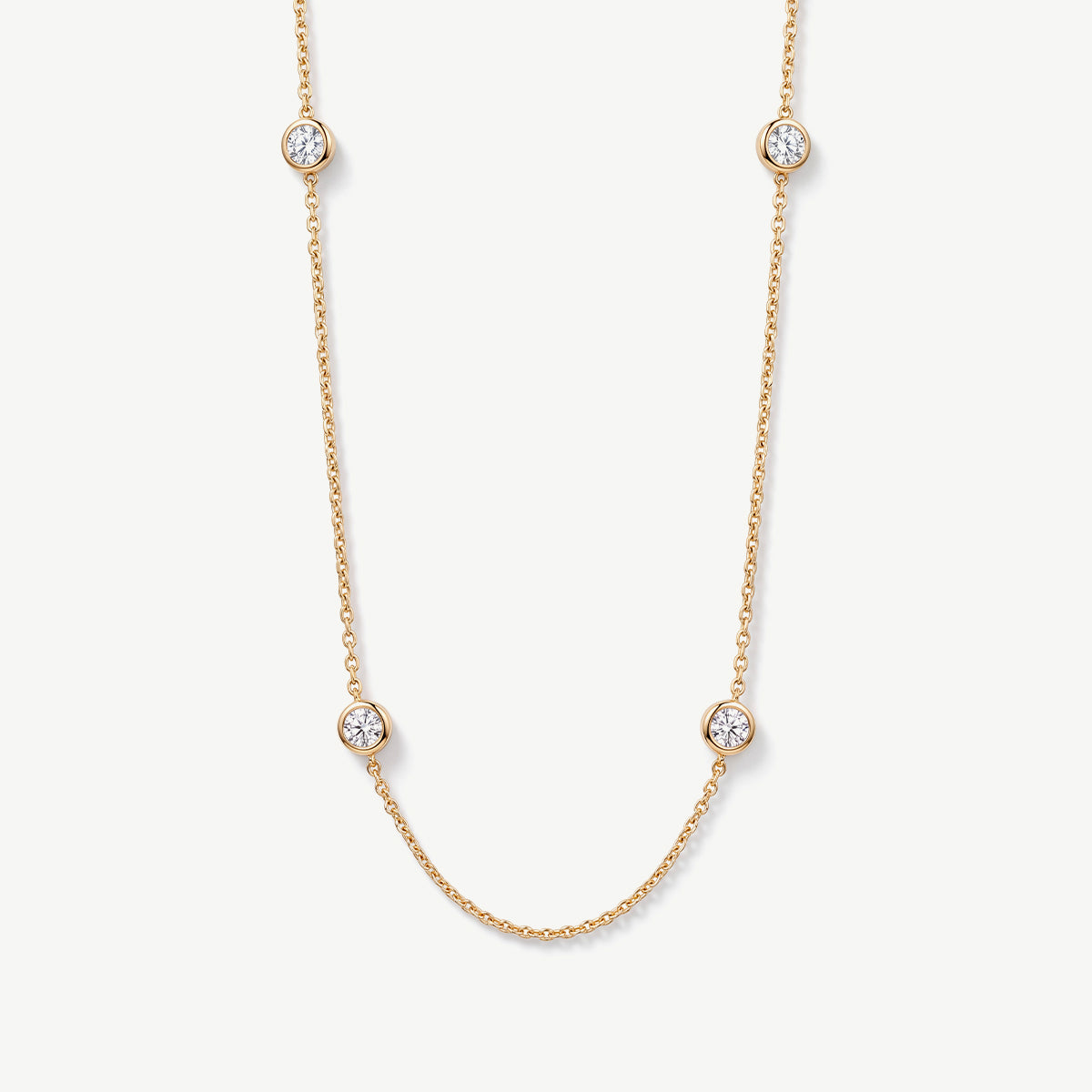 Collana Lunga con Punti Luce