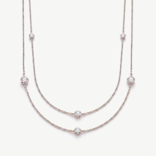 Collana Lunga con Punti Luce