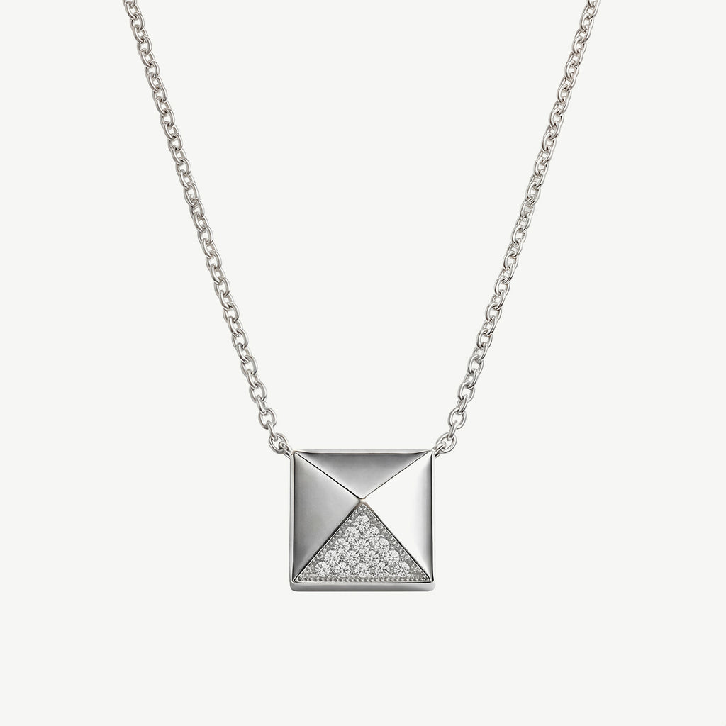 Collana con Elemento Geometrico