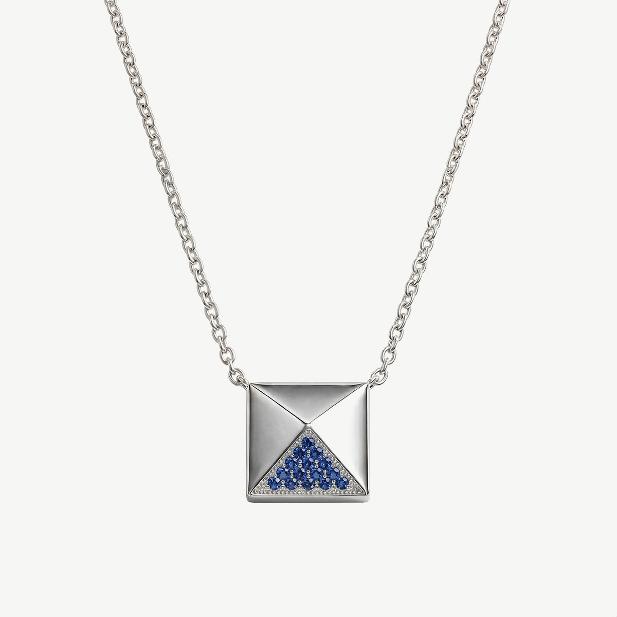 Collana con Elemento Geometrico