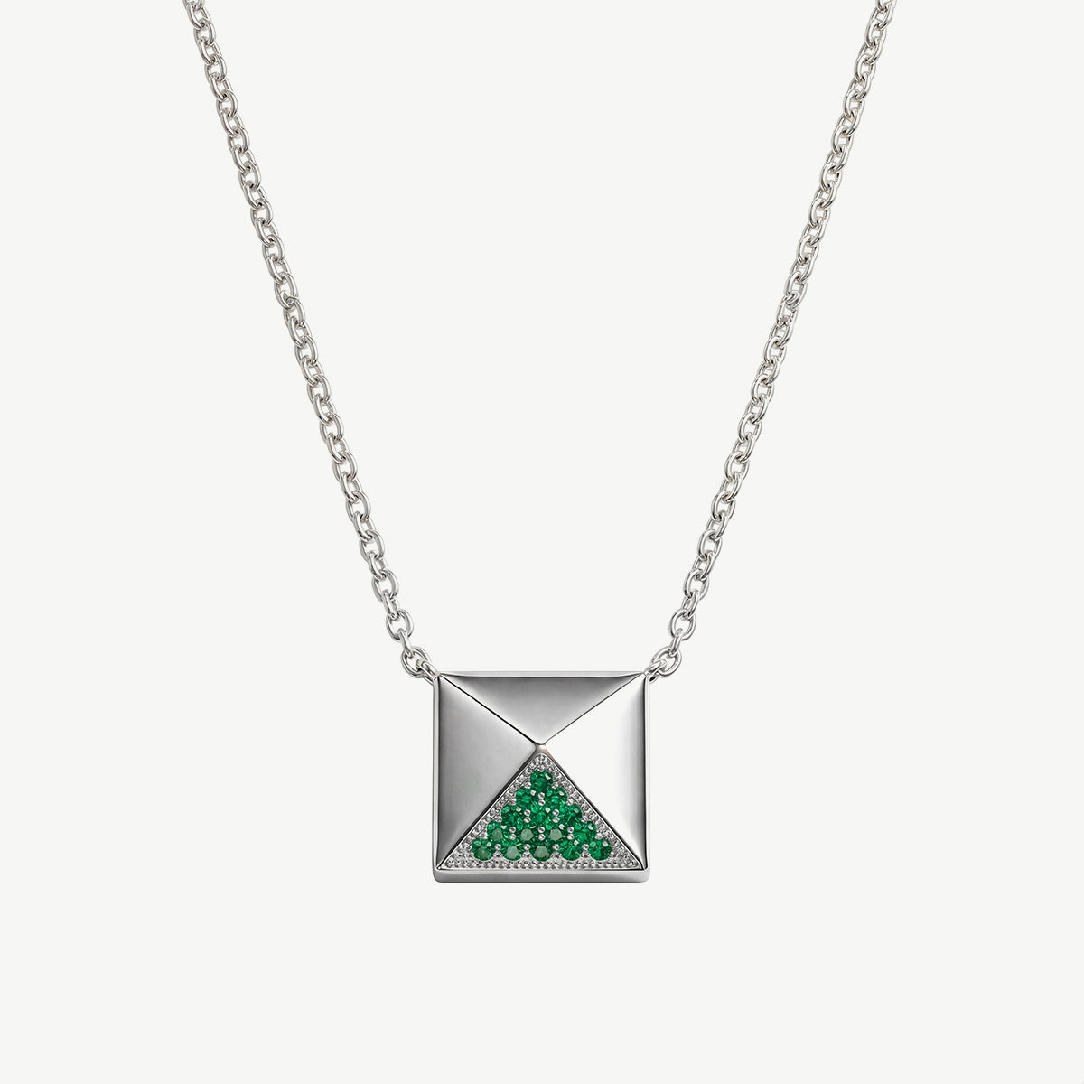 Collana con Elemento Geometrico