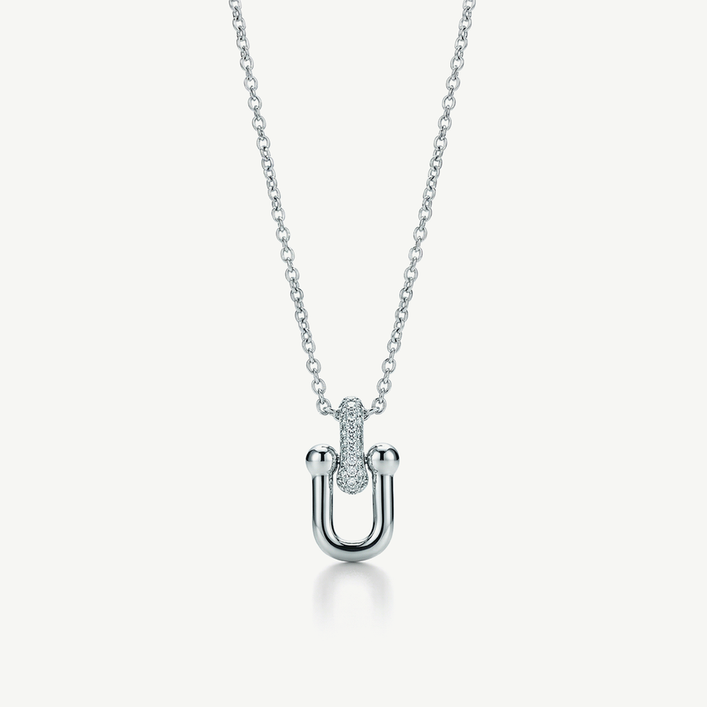 Collana con Elemento Geometrico