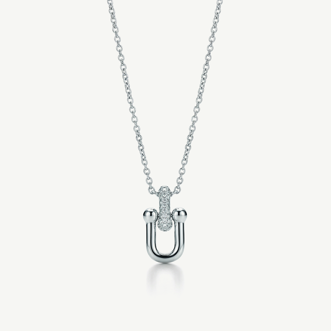 Collana con Elemento Geometrico