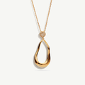 Collana con Ciondolo con Forma Irregolare
