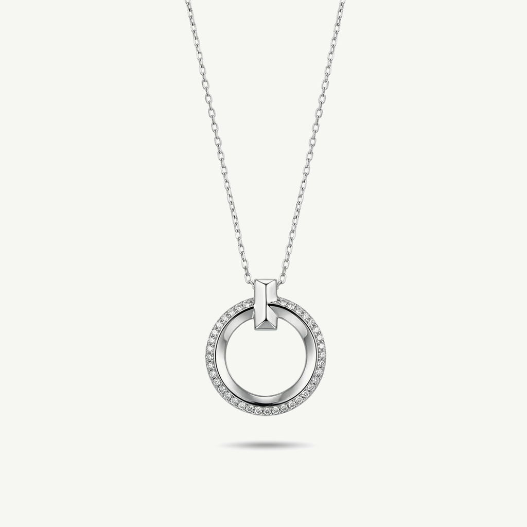 Collana con Ciondolo a Cerchio