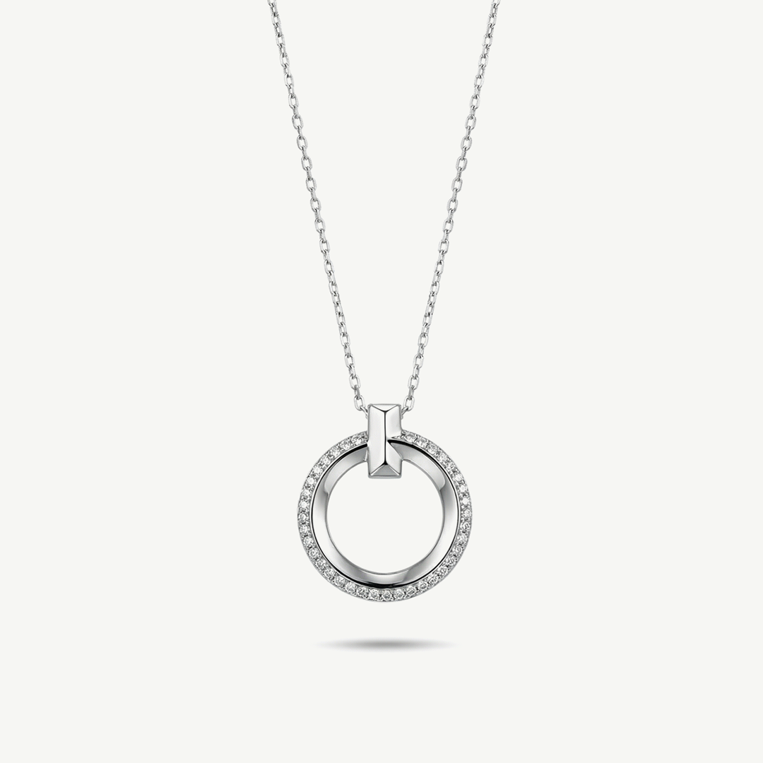 Collana con Ciondolo a Cerchio