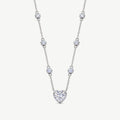 Collana con Cuore e Punti Luce