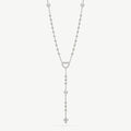 Collana Rosario con Punti Luce Cuore e Croce