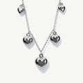 Collana con Ciondoli con Cuore