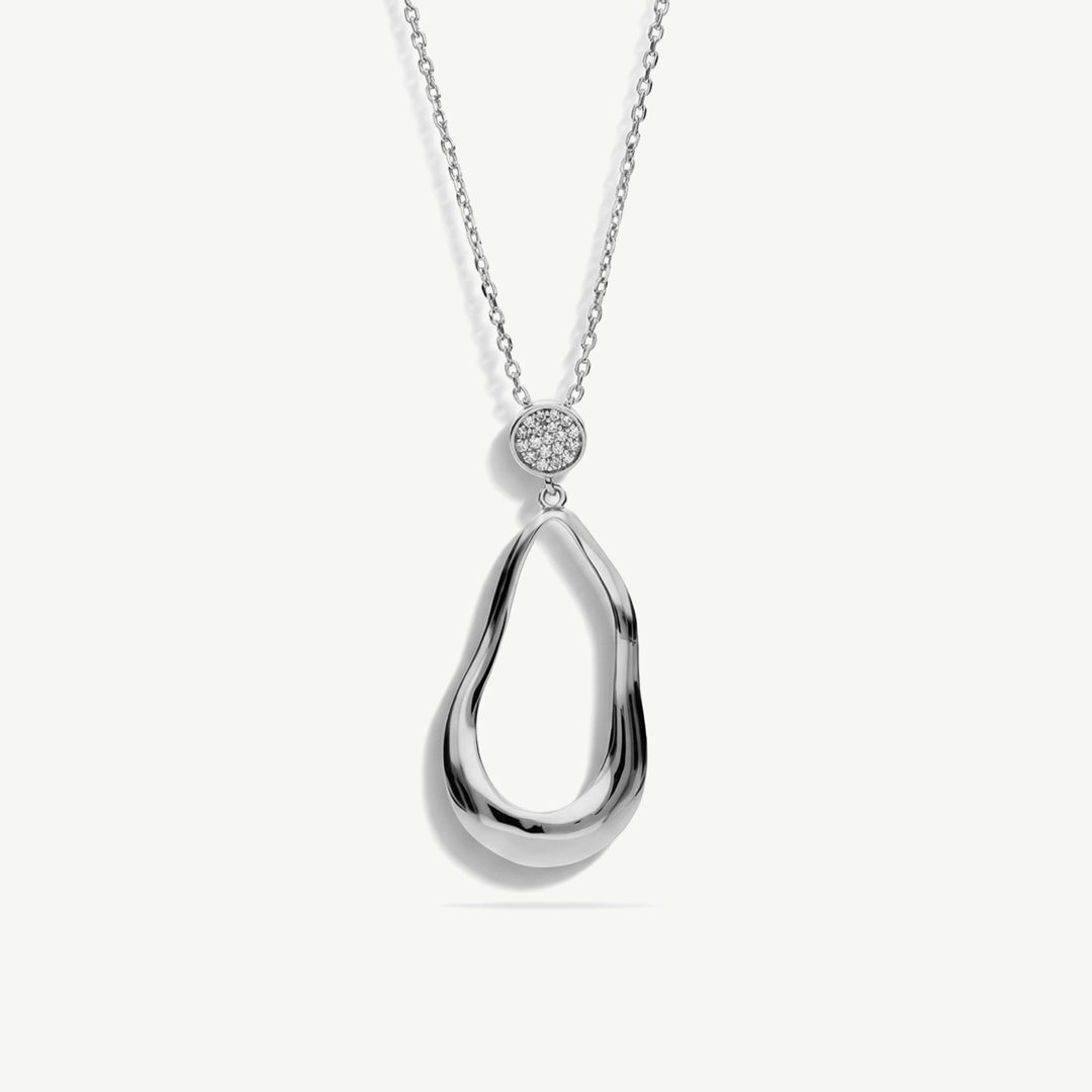 Collana con Ciondolo con Forma Irregolare