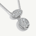 Collana con Doppio Ovale