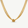 Collana con Nodo e Doppio Filo