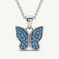 Collana con Ciondolo con Farfalla