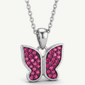 Collana con Ciondolo con Farfalla