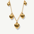 Collana con Ciondoli con Cuore