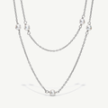 Collana Multifilo con Perle