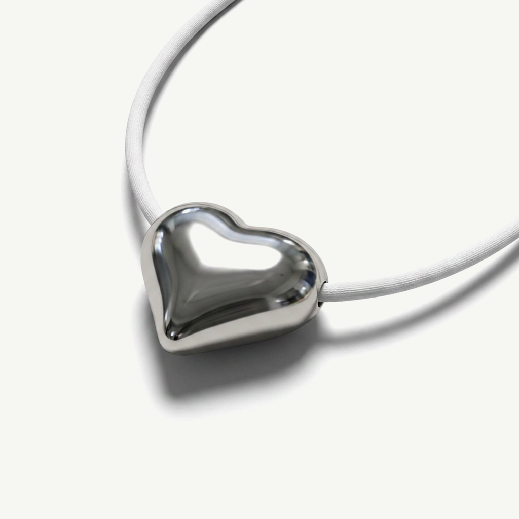 Collana con Cordino e Cuore