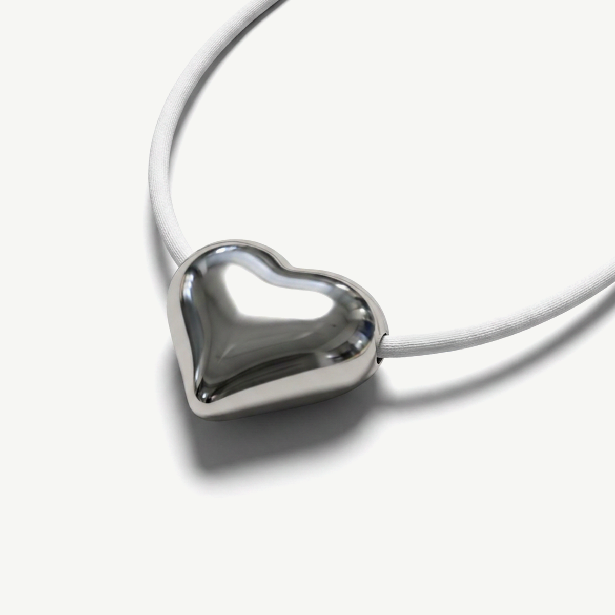 Collana con Cordino e Cuore
