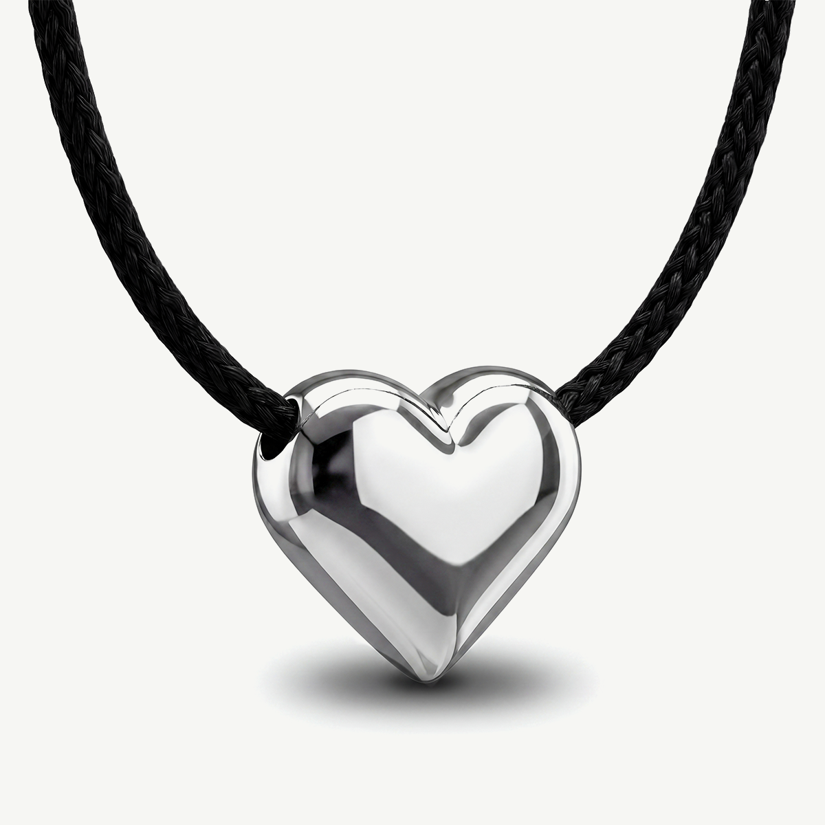 Collana con Cordino e Cuore