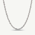 Collana Zigrinata a Maglia Torchon