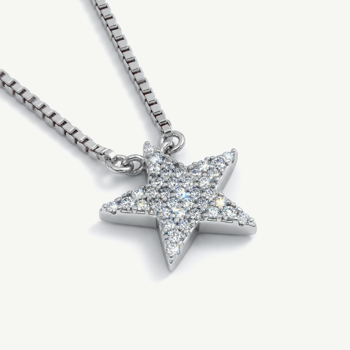 Collana con Ciondolo con Stella