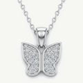 Collana con Ciondolo con Farfalla
