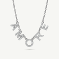 Collana con scritta Amore